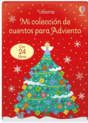 MAGNÍFICO CALENDARIO DE ADVIENTO QUE CONTIENE 24 MINI LIBROS ILUSTRADOS, UNO DENTRO DE CADA VENTANILLA. LOS NIÑOS PODRÁN CONTAR LOS DÍAS QUE FALTAN PARAMI COLECCION DE CUENTOS PARA NAVIDAD (24 LIBROS)
