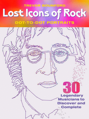 LOST ICONS OF ROCK DOT-TO-DOT PORTRAITS