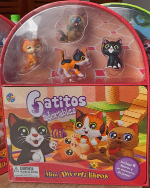 MINI DIVERTILIBROS - GATITOS ADORABLES