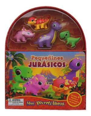 MINI DIVERTILIBROS- PEQUEÑINES JURÁSICOS