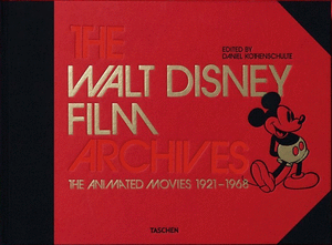 THE WALT DISNEY FILM ARCHIVES. THE ANIMATED MOVIES 1921-1968. INGLES. CON CUADER