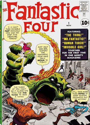 MARVEL COMICS LIBRARY. FANTASTIC FOUR. VOL. 1. 1961-1963