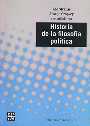 HISTORIA DE LA FILOSOFÍA POLÍTICA