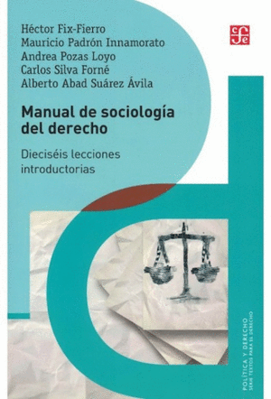 MANUAL DE SOCIOLOGIA DEL DERECHO