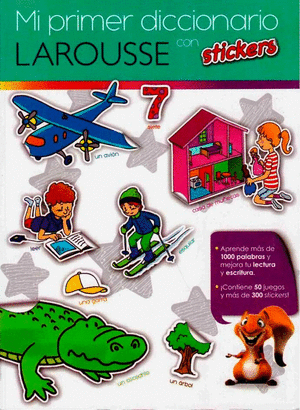 MI  PRIMER DICCIONARIO ESPAÑOL CON STICKERS
