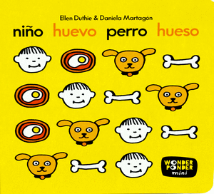 NIÑO HUEVO PERRO HUESO