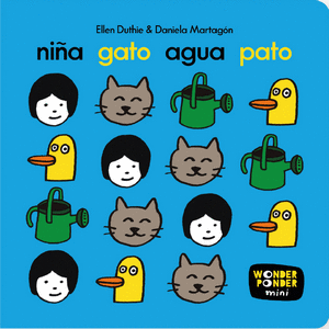 NIÑA GATO AGUA PATO