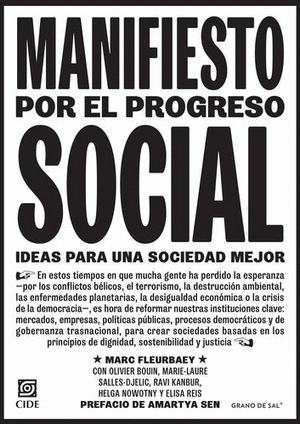MANIFIESTO POR EL PROGRESO SOCIAL