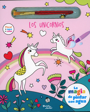 LA MAGIA DE PINTAR CON AGUA.LOS UNICORNIOS