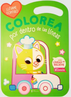 GATO COLOREA POR DENTRO DE LAS LINEAS. COLECCIÓN LLEVAME CONTIGO
