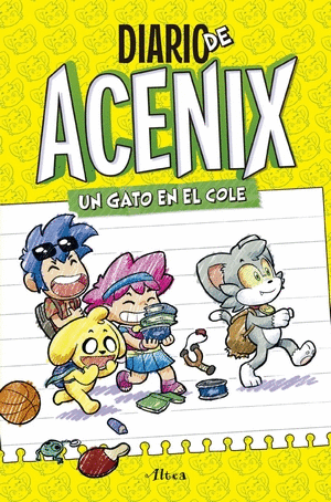 DIARIO DE ACENIX. UN GATO EN EL COLE