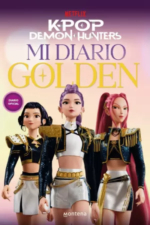 KPOP DEMON HUNTERS MI DIARIO DORADO