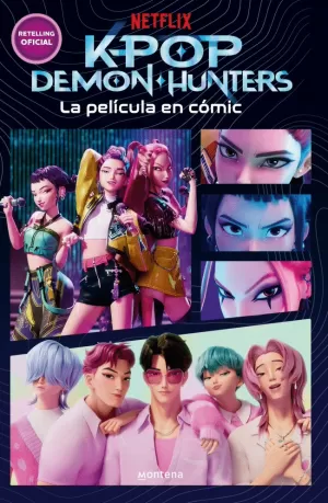 KPOP DEMON HUNTERS. LA PELICULA EN COMIC