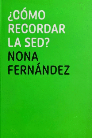 ¿CÓMO RECORDAR LA SED?
