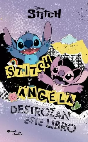 STITCH Y ANGELA DESTROZAN ESTE LIBRO