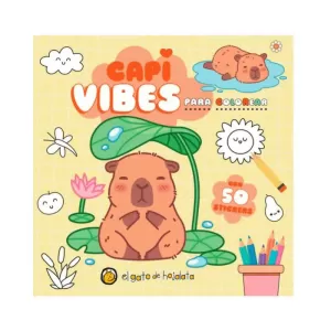 CAPI VIBES PARA COLOREAR