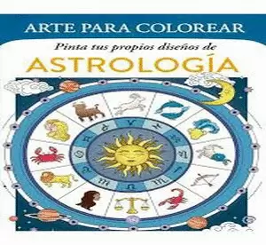 PINTA TUS PROPIOS DISEÑOS DE ASTROLOGÍA. ARTE PARA COLOREAR