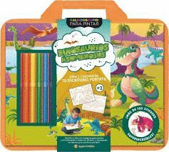 CALEIDOSCOPIO PARA PINTAR -DINOSAURIOS A