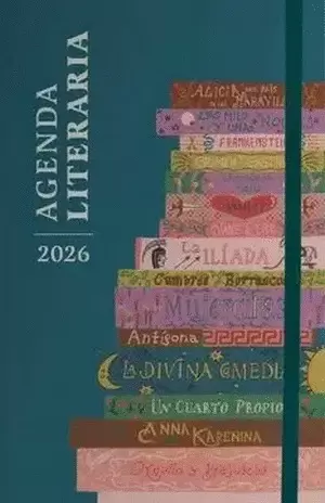 AGENDA LITERARIA 2026 LIBROS (NO ARGOLLADA)