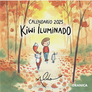 CALENDARIO KIWI ILUMINADO 2025 PARED