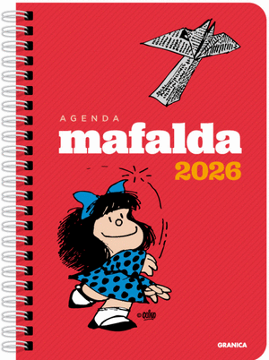 MAFALDA 2026 ANILLADA COLUMNA ROJA