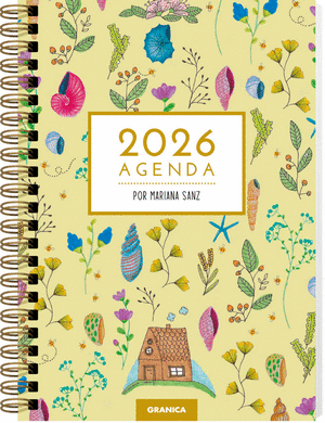 AGENDA ANILLADA MARIANA SANZ 2026 