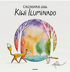CALENDARIO DE PARED KIWI ILUMINADO 2026