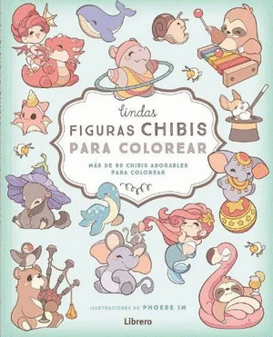 LINDAS FIGURAS CHIBIS PARA COLOREAR