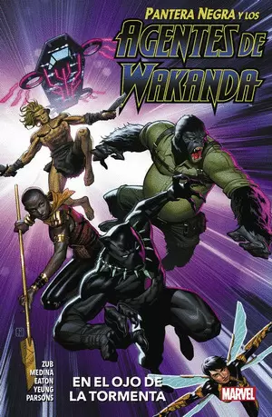 100% MARVEL COEDICIONES PANTERA NEGRA Y LOS AGENTES DE WAKANDA. EN EL OJO DE LA