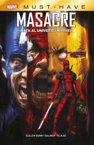 MARVEL MUST HAVE MASACRE MATA EL UNIVERSO MARVEL