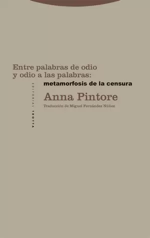 ENTRE PALABRAS DE ODIO Y ODIO A LAS PALABRAS