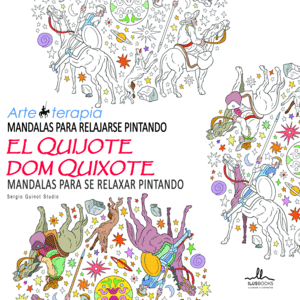 MANDALAS PARA RELAJARSE PINTANDO EL QUIJOTE