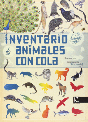 INVENTARIO ILUSTRADO DE ANIMALES CON COLA