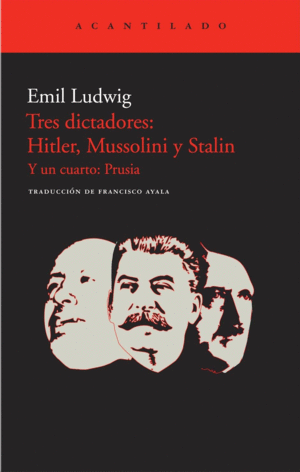 TRES DICTADORES: HITLER, MUSSOLINI Y STALIN