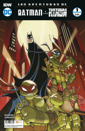 LAS AVENTURAS DE BATMAN Y LAS TORTUGAS NINJA. NÚM 1