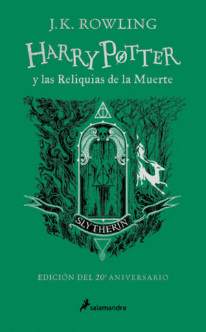 HARRY POTTER Y LAS RELIQUIAS DE LA MUERTE (20 ANIV. SLYTHERIN)