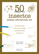 50 DIBUJOS DE INSECTOS, ARAÑAS, ESCORPIONES, ETC.