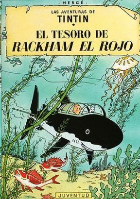 TINTIN 12 EL TESORO DE RACKHAM EL ROJO