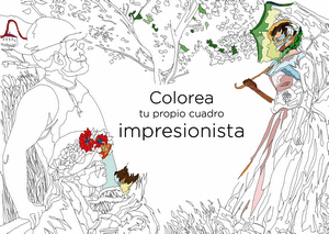 COLOREA TU PROPIO CUADRO IMPRESIONISTA