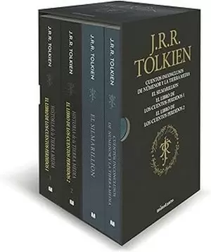 ESTUCHE TOLKIEN 2 (SILMARILLION, CUENTOS INCONCLUSOS, Hª TIERRA M EDIA 1 Y 2)