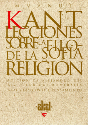 LECCIONES SOBRE LA FILOSOFÍA DE LA RELIGIÓN