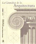 LA GRAMÁTICA DE LA ARQUITECTURA