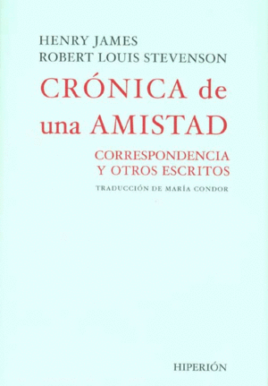 CRÓNICA DE UNA AMISTAD