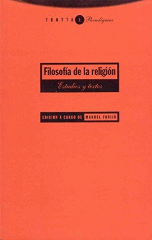 FILOSOFÍA DE LA RELIGIÓN