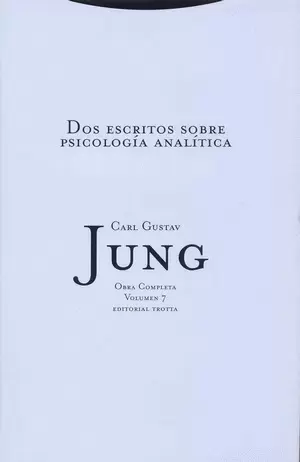 DOS ESCRITOS SOBRE PSICOLOGÍA ANALÍTICA