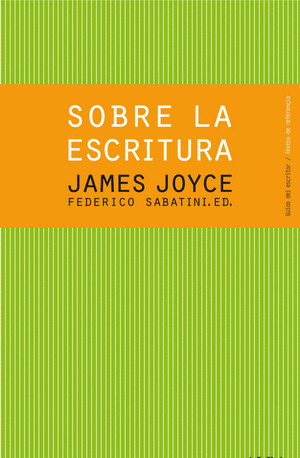 SOBRE LA ESCRITURA  JAMES JOYCE