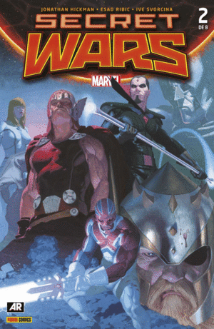 SECRET WARS 02 (PORTADA ALTERNATIVA)