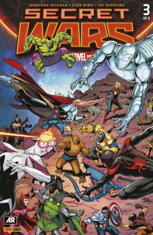 SECRET WARS 03 (PORTADA ALTERNATIVA)