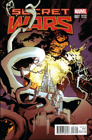 SECRET WARS 07 (PORTADA ALTERNATIVA)