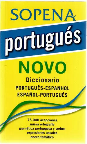 DICCIONARIO NUOVO PORTUGUEZ SOPENA